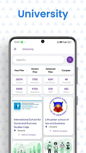 Study Abroad App – Europe screenshot 3