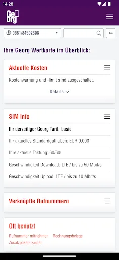 Mein Georg screenshot 1