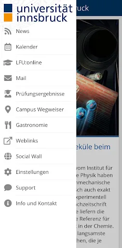 University of Innsbruck screenshot 1