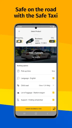 taxi.eu - Taxi App for Europe screenshot 3