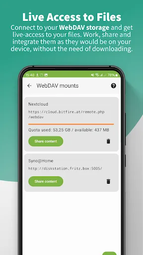 DAVx⁵ – CalDAV CardDAV WebDAV screenshot 4