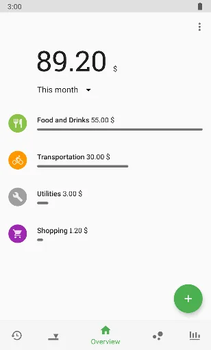 Expense Manager screenshot 1