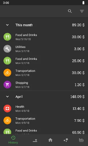 Expense Manager screenshot 3