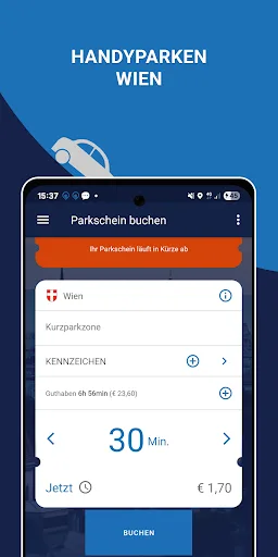 HANDYPARKEN screenshot 2