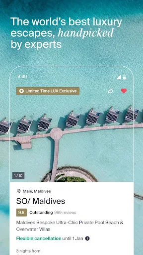 Luxury Escapes - Travel Deals screenshot 1