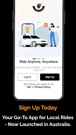 Snap Ride - Request a ride screenshot 2