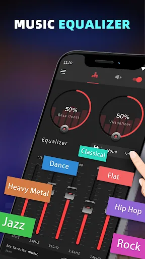 Bass Booster & Equalizer PRO screenshot 3