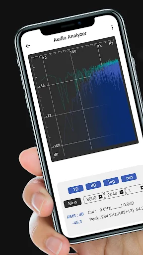 Audio Spectrum Analyzer screenshot 1