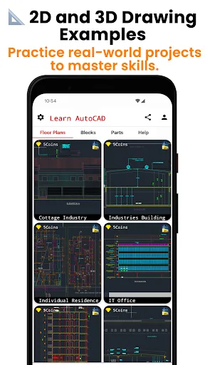 Learn AutoCAD: 2D, 3D Tutorial screenshot 5