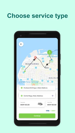 Avas Ride: Your taxi in Male screenshot 2