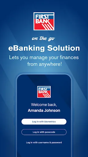 First Bank on the go screenshot 1