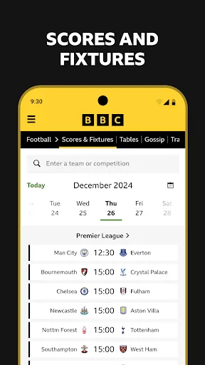 BBC Sport - News & Live Scores screenshot 4
