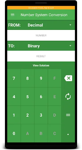 Numeral System Converter screenshot 2
