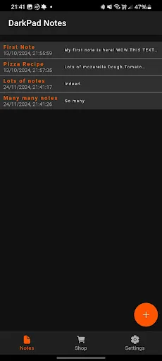 DarkPad Classic screenshot 3