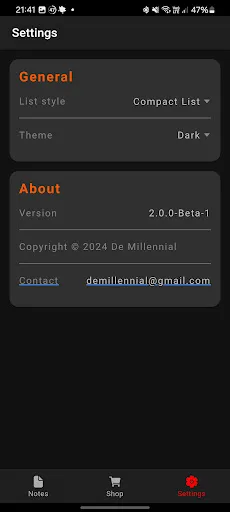 DarkPad Classic screenshot 4
