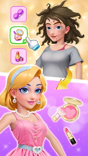 Beauty Merge - Makeup Game screenshot 3