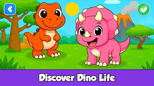 Fun Dinosaur Games for Kids screenshot 1
