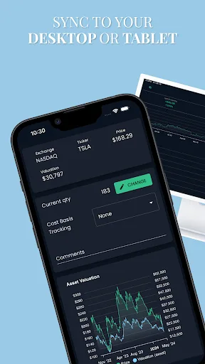 TrackMyStack Net Worth Tracker screenshot 3
