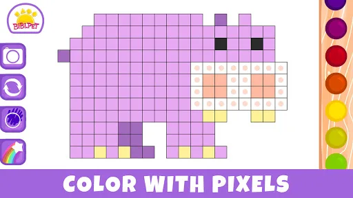 Bibi Drawing & Color Kids Game screenshot 1