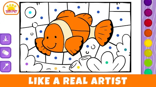 Bibi Drawing & Color Kids Game screenshot 4