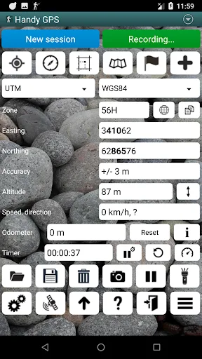 Handy GPS screenshot 1