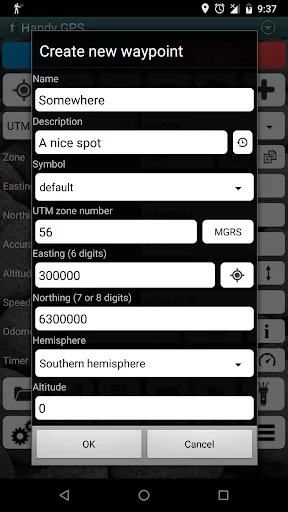 Handy GPS screenshot 5