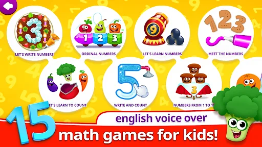 123 counting game for kids screenshot 1