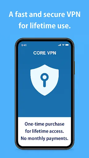 Core VPN: Unlimited Access screenshot 1