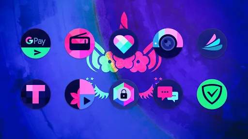 Black Magic Icon Pack screenshot 1