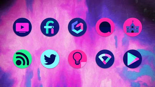 Black Magic Icon Pack screenshot 2