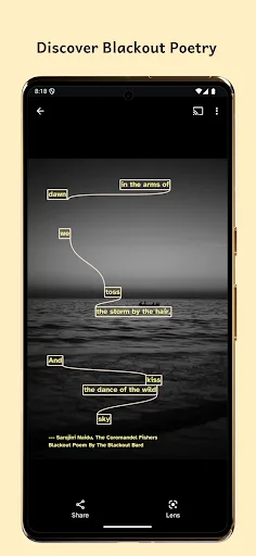 Blackout Bard: Blackout Poetry screenshot 1