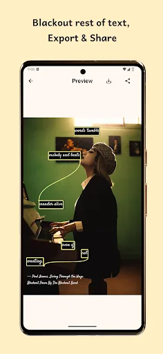 Blackout Bard: Blackout Poetry screenshot 5