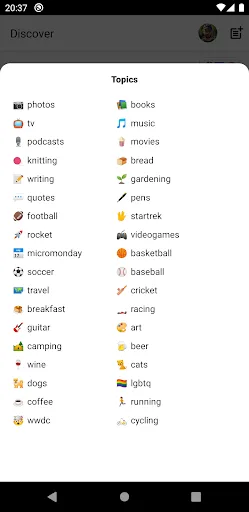 Micro.blog screenshot 3