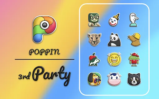 Poppin icon pack screenshot 3