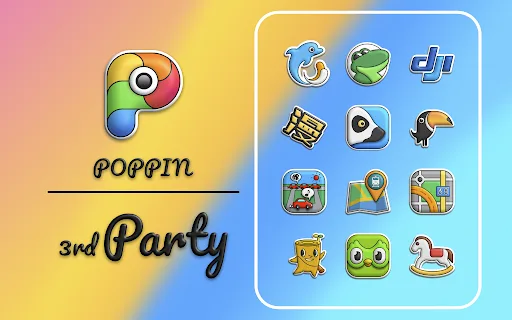 Poppin icon pack screenshot 5