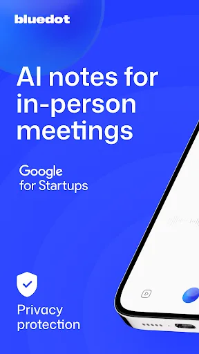 Bluedot Al Note Taker screenshot 1