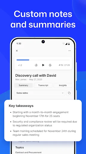 Bluedot Al Note Taker screenshot 3