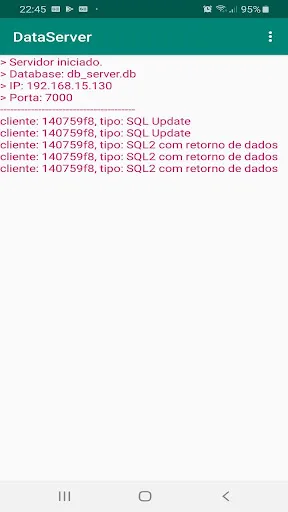 Data Server screenshot 1