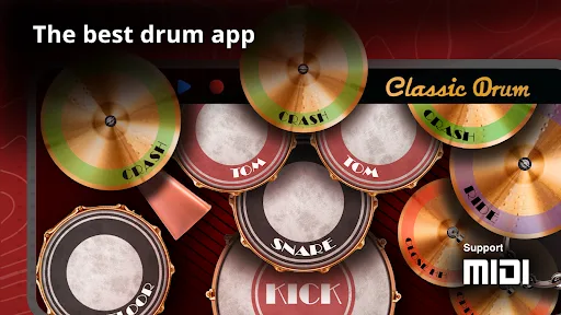 Classic Drum: Играть барабанах screenshot 1