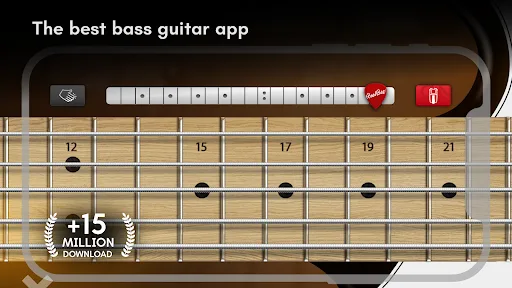 Real Bass electric bass guitar screenshot 1