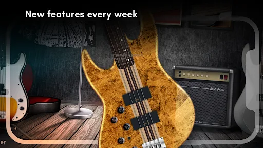 Real Bass electric bass guitar screenshot 3