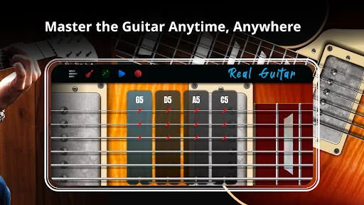 Real Guitar: tocar la guitarra screenshot 2