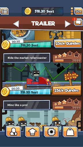 Bitcoin Inc.: Idle Tycoon Game screenshot 4