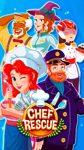 Chef Rescue: Restaurant Tycoon screenshot 1