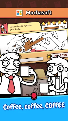 Idle Coffee Inc.: Clicker Game screenshot 1