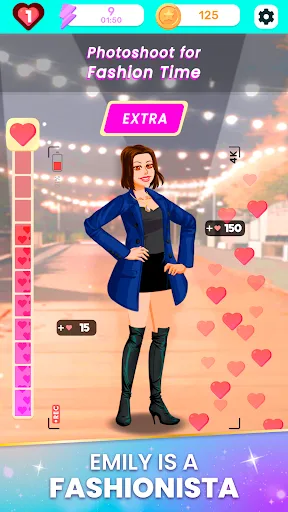 Emily Fashion Fever & Dress Up screenshot 1