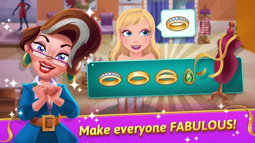 Fashion Salon Dash: Shop Game screenshot 2