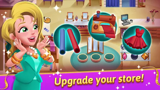 Fashion Salon Dash: Shop Game screenshot 3