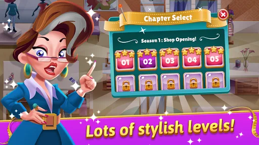 Fashion Salon Dash: Shop Game screenshot 4