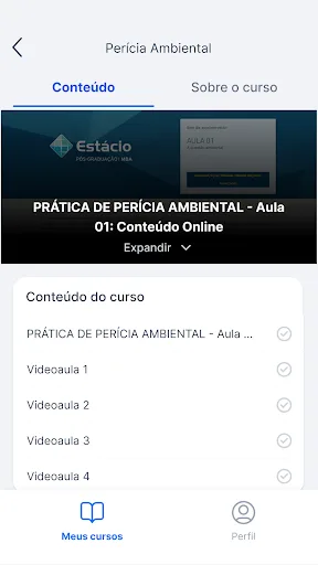 Estácio - Cursos Online screenshot 3